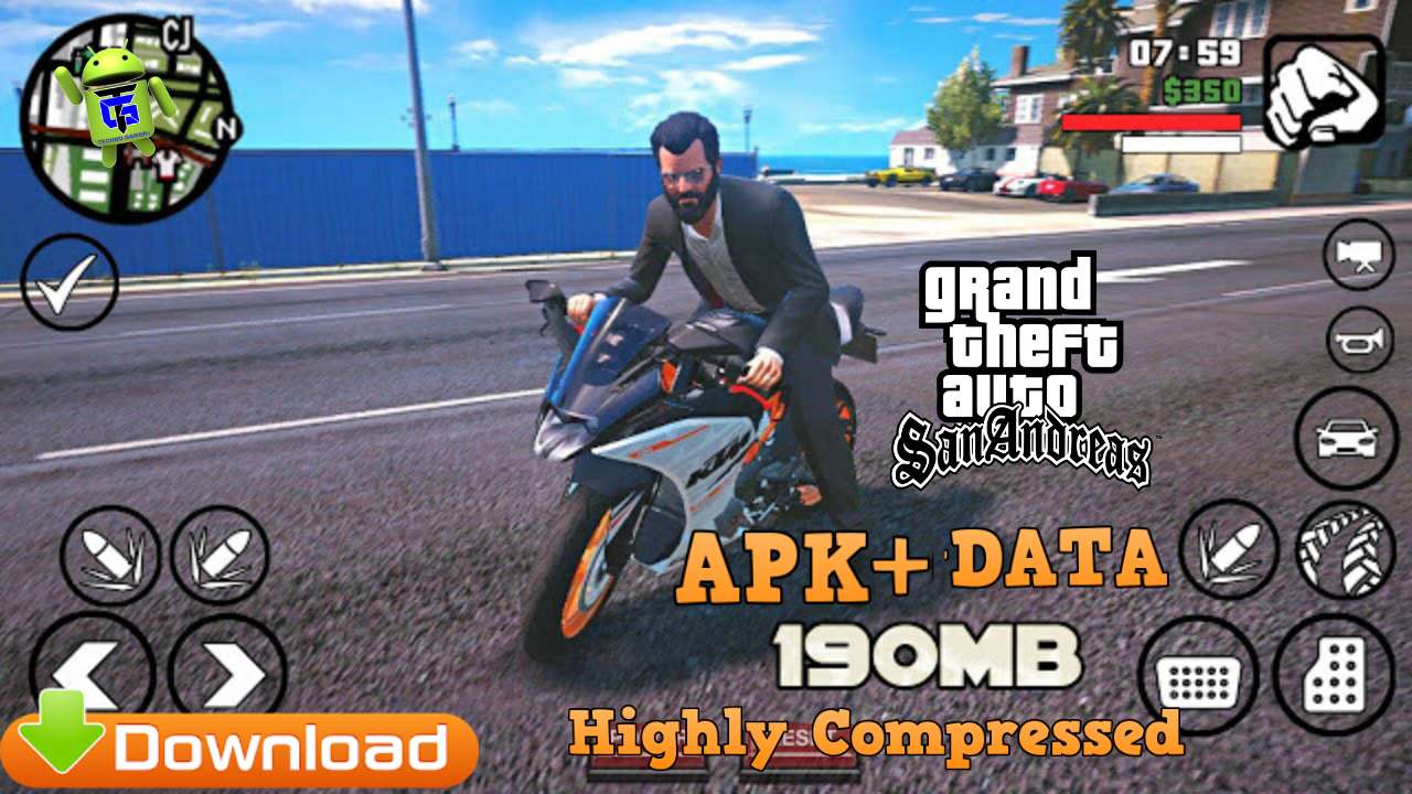 تنزيل لعبة GTA San Andreas للاندرويد APK مجانا مهكر 2025 أخر إصدار APK مجانًاة كاملة مجانًا