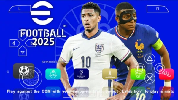 تحميل لعبة eFootball PES 2025 مهكرة 2025 أخر إصدار APK مجانًا